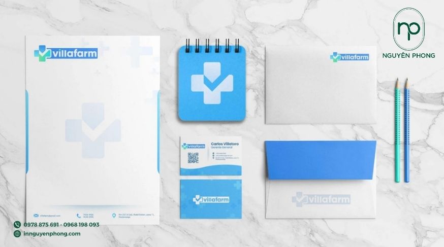 Logo y tế in trọn bộ